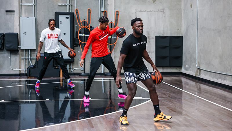 Johnny Stephene and Chris Paul